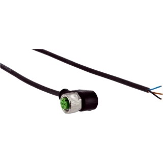 SICK Female 5 Way M12 to Unterminated Sensor Actuator Cable 5 m DOL-1202-W05MC