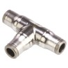 Legris Stainless Steel Pneumatic Fitting Push In 6 mm Tube Connection 20 bar 110°C 3804 06 00
