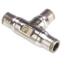 Legris Stainless Steel Pneumatic Fitting Push In 6 mm Tube Connection 20 bar 110°C 3804 06 00