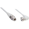 SICK Sensor Actuator Cable Female 4 Way Right Angle to Male 4 Way Straight 5 m DSL-1204-B05MRN