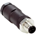 SICK Circular Connector, 4 Contacts, Cable Mount, M12 Plug, Male, IP67, Polybutylene Terephthalate STE-1204-TN / 6028360