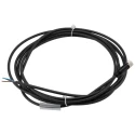 SICK Female 3 way M8 to Unterminated Sensor Actuator Cable 3 m Length Black Polyurethane Jacket YF8U13-030UA1XLEAX / 2094787