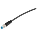 SICK Sensor Actuator Cable Female 3 Way Straight to Male 3 Way Straight, Polyurethane Jacket, 5 YF8U13-050UA1M8U13 / 2096308