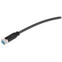 SICK Sensor Actuator Cable Female 3 Way Straight to Male 3 Way Straight, Polyurethane Jacket, 5 YF8U13-050UA1M8U13 / 2096308
