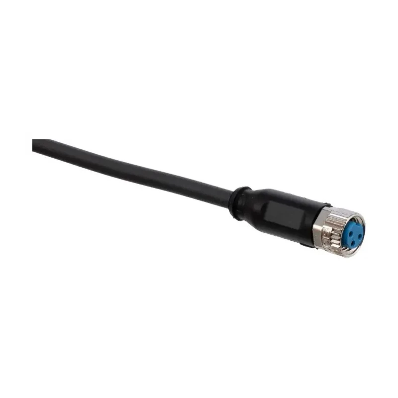 SICK Female 3 way M8 to Unterminated Sensor Actuator Cable 3 m Length Black Polyurethane Jacket YF8U13-030UA1XLEAX / 2094787