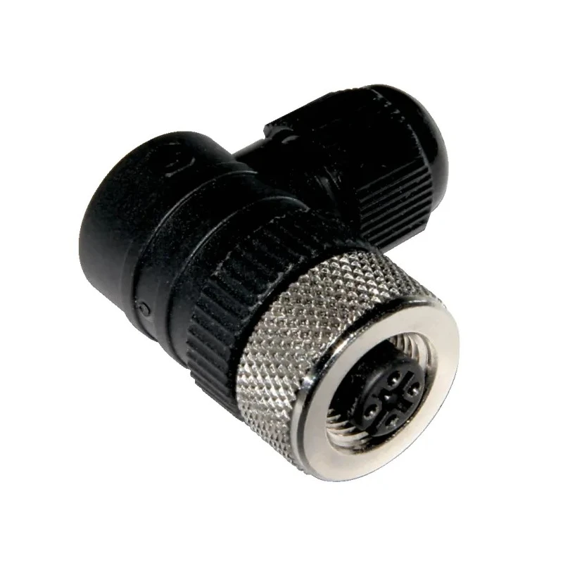 SICK Circular Connector, 4 Contacts, Cable Mount, M8 Connector, Plug, Female, IP67 Rated, Die Cast Zinc DOS-1204-W / 6007303