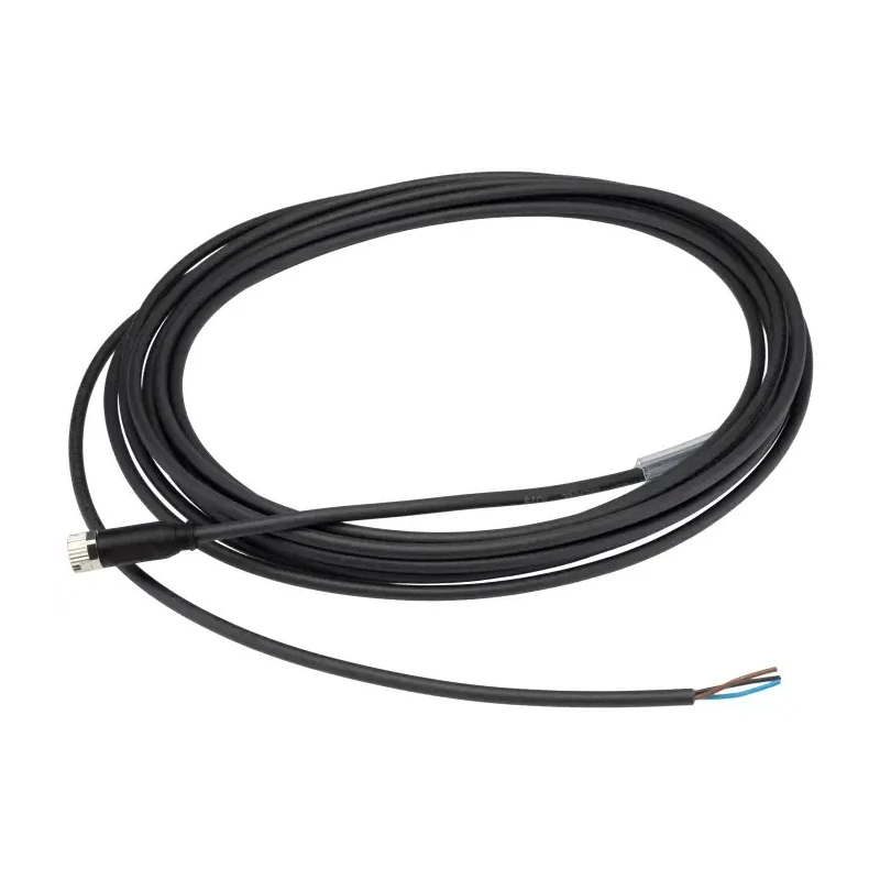 SICK Female 3 Way M8 to Unterminated Free End Sensor Actuator Cable 5 m 60V Polyurethane Jacket YF8U13-050UA1XLEAX / 2094788