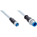 SICK Female 4 Way Straight to Male 4 Way Straight Sensor Actuator Cable, 5 m YF8U14-050VA3M2A14 YF8U14-050VA3M2A14 / 2096609