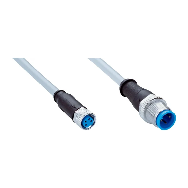 SICK Female 4 Way Straight to Male 4 Way Straight Sensor Actuator Cable, 5 m YF8U14-050VA3M2A14 YF8U14-050VA3M2A14 / 2096609