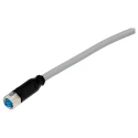 SICK Female 4 Way M8 to Unterminated Free End Sensor Actuator Cable 10m YF8U14-100VA3XLEAX / 2095890