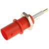 Staubli BNC Series Coaxial Connector Panel Mount Female BNC, Straight Body Solder 67.9764-22