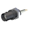 Staubli BNC Series Coaxial Connector Panel Mount Female BNC, Straight Body Solder 67.9764-21