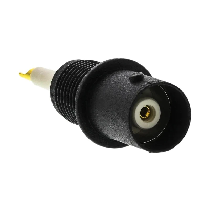 Staubli BNC Series Coaxial Connector Panel Mount Female BNC, Straight Body Solder 67.9764-21