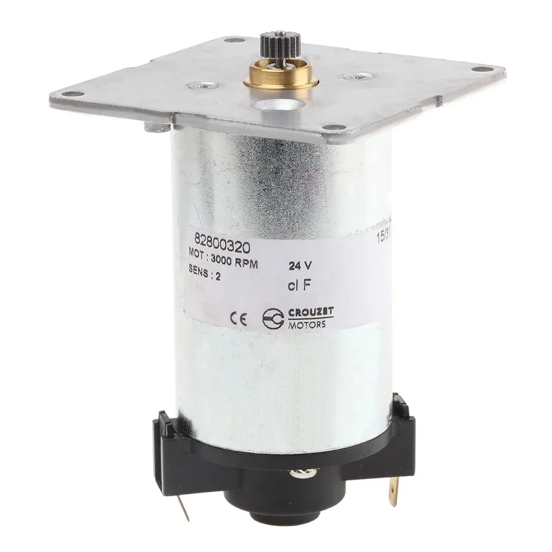 Crouzet Brushed Geared DC Geared Motor 22 V, 24V DC, 30 Ncm Torque, 3070 RPM, 8 mm Shaft Diameter Model 82800320