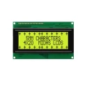 Midas Alphanumeric LED LCD Monochrome Display 4 x 20 Character Matrix, Yellow and Green Backlight MC42005A6W-SPTLY-V2