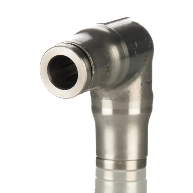 Legris Stainless Steel Push-In Equal Elbow Pneumatic Fitting Push In 6 mm 3802 06 00