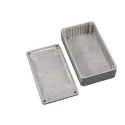 Hammond Flanged Die Cast Aluminium Enclosure IP65 40 mm x 121 mm x 66 mm 1590WNFL