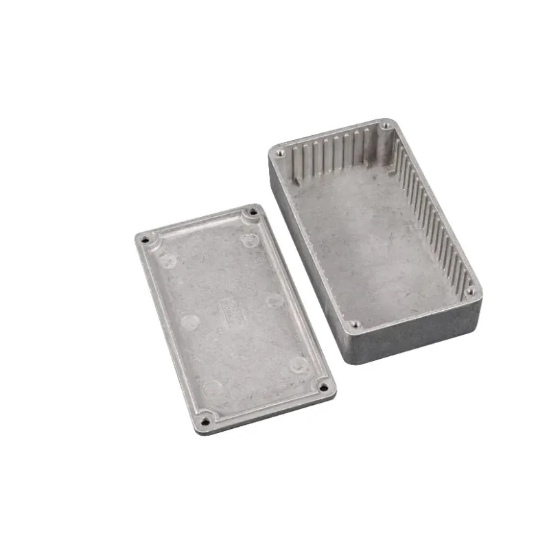 Hammond Flanged Die Cast Aluminium Enclosure IP65 40 mm x 121 mm x 66 mm 1590WNFL