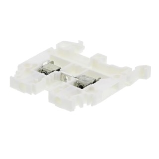 Entrelec SNA Series DIN Rail Terminal Block White, Screw Clamp, 1-Level, 2.5mm² Cable CSA, 1000V AC, 24A 1SNA105052R2100