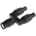 Staubli BNC Adapter Female to Male Connector Brass Contacts 60V 1A 67.9783-21