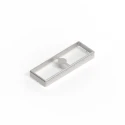 Wurth Elektronik Tin Plated Steel PCB Mounting Enclosure 59.3 x 20.6 x 5.7 mm 36705935