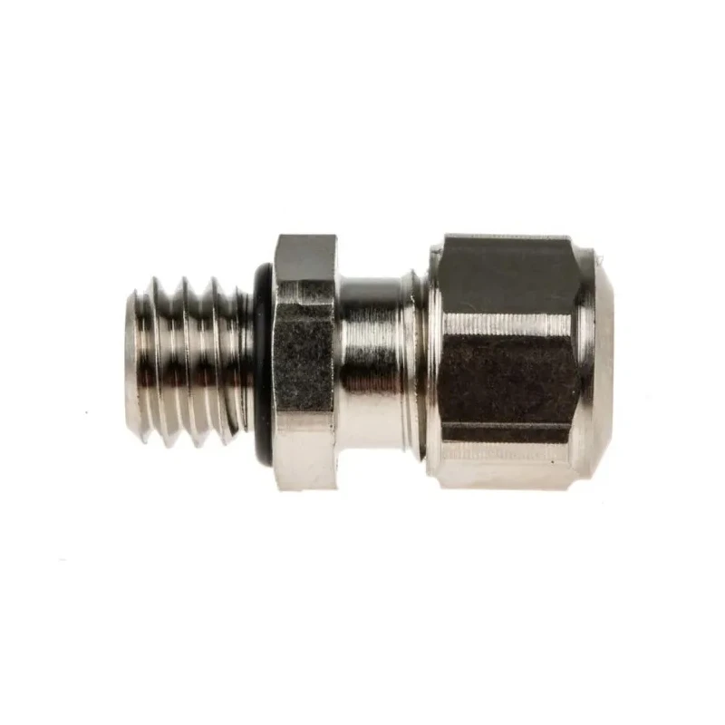 SES Sterling A1 Series Metallic Nickel Plated Brass Cable Gland, M6 Thread, 2.5 mm to 3 mm Cable Diameter, IP68 A1000.06.030