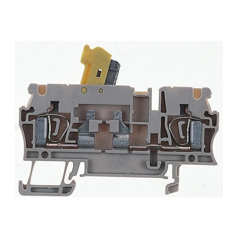 Weidmüller ZTR Series Test Disconnect Terminal Block Brown 2.5mm² 1-Level Clamp 1831280000