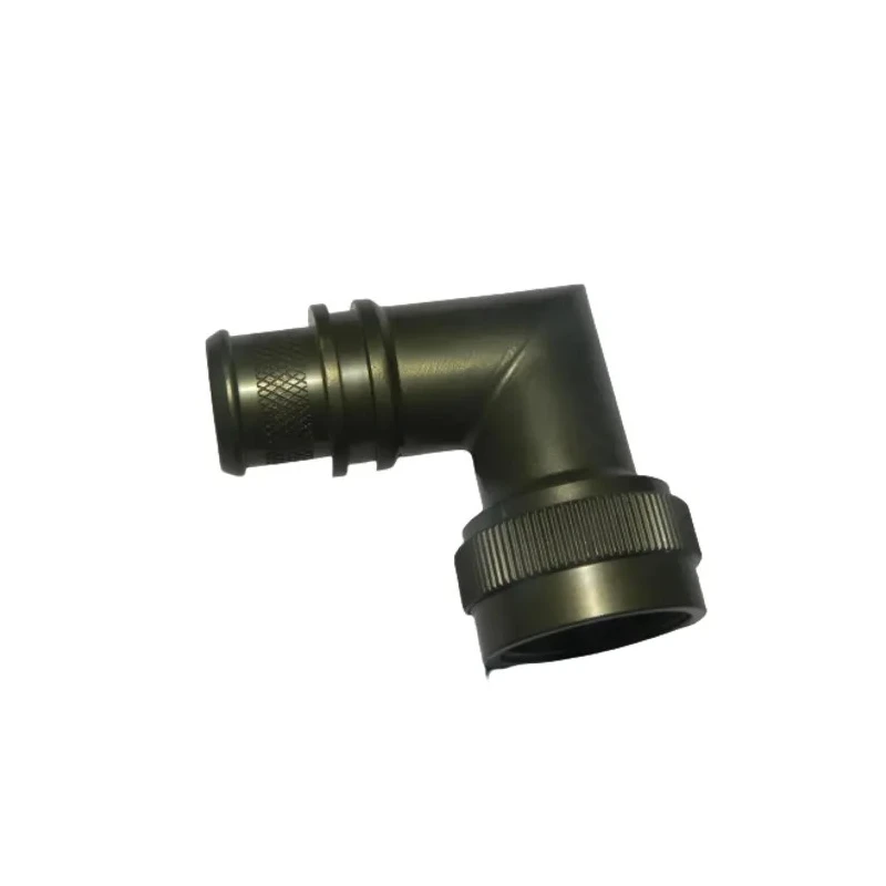 Amphenol Limited Circular Connector Backshell Shell Size 25 Right Angle Aluminium Alloy Housing Black M85049Size 