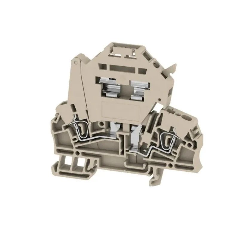 Weidmüller ZSI Series Fused DIN Rail Terminal Beige 2.5mm², 1-Level Fused Clamp 1616400000