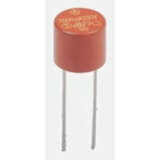 Littelfuse Non-Resettable Fuse Radial 1.25A 250V AC Nylon Body Time Delay TR5 Series 372 3721125000