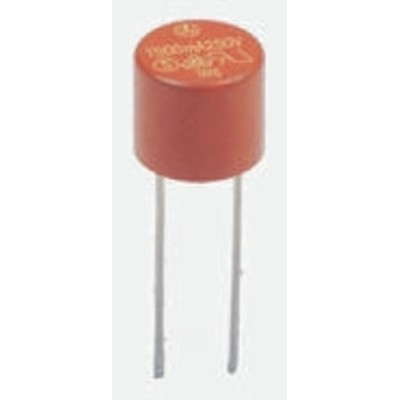 Littelfuse Non-Resettable Fuse Radial 1.25A 250V AC Nylon Body Time Delay TR5 Series 372 3721125000
