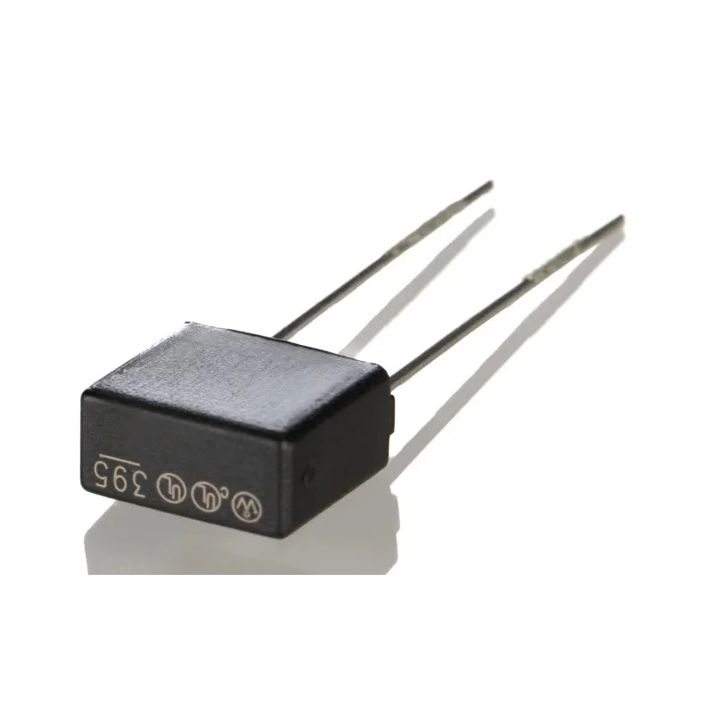 Littelfuse Non-Resettable Fuse Radial Lead 500mA Current Rating 125V ac Voltage Series 395 3950500000