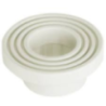 Fusion 75mm PPR Flange Socket White Size 2(1/2) Inches