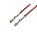 Molex Pre-Crimped Lead SQUBA 1.8 Female Connector, 125V, 150 mm Cable Length, Red Jacket 2177902122