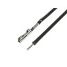 Molex Pre-Crimped Lead Pigtail Cable 75 mm, 125V, Polyvinyl Chloride Jacket, Black 2177911101