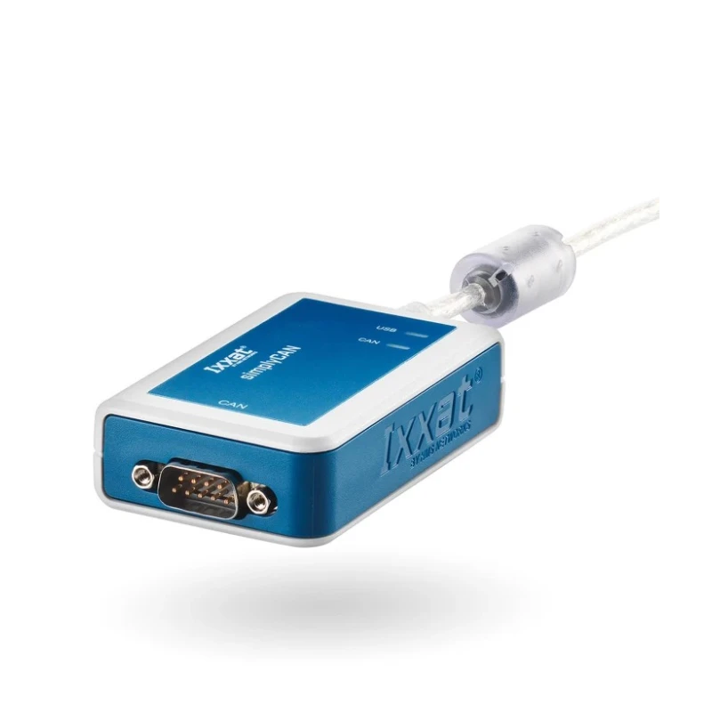 Ixxat Interface Converter D-Sub 9-Pin Male to D-Sub 9-Pin Female with USB 1.1 Galvanic Isolation 1.01.0001.12001