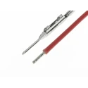 Molex Pre-Crimped Lead Pigtail Cable 225 mm Red PVC Jacket 125V 2177932123