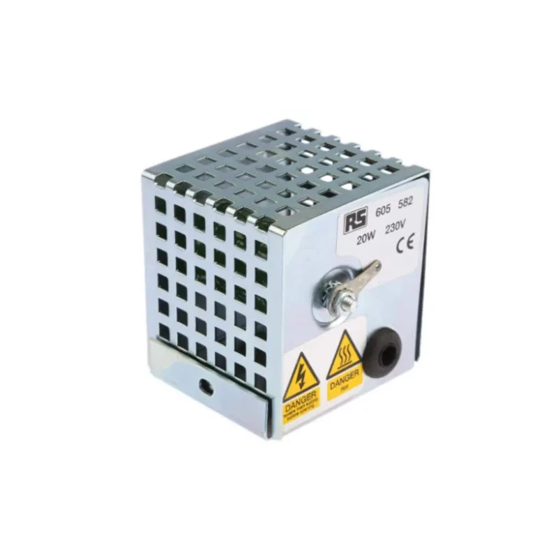 RS PRO 120 °C Enclosure Heater, 230V AC, 30W Input and Output, 67mm Width x 65mm Depth 226-3691
