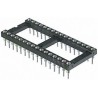 Winslow 2.54 mm Pitch Vertical 14 Way Through Hole Turned Pin Open Frame DIL Socket 3A W30514SFTRC