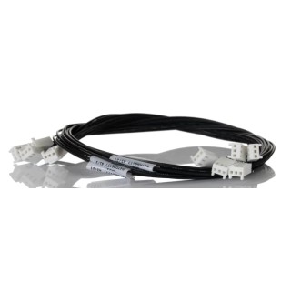 Molex Wire to Board Cable 3 Way Female KK 254 to 3 Way Female KK 254 Connector Nylon Jacket 600 mm 2177961033