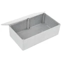 CAMDENBOSS 5000 Series Die Cast Aluminium Enclosure Grey Lid 61 mm x 192 mm x 112 mm IP54 