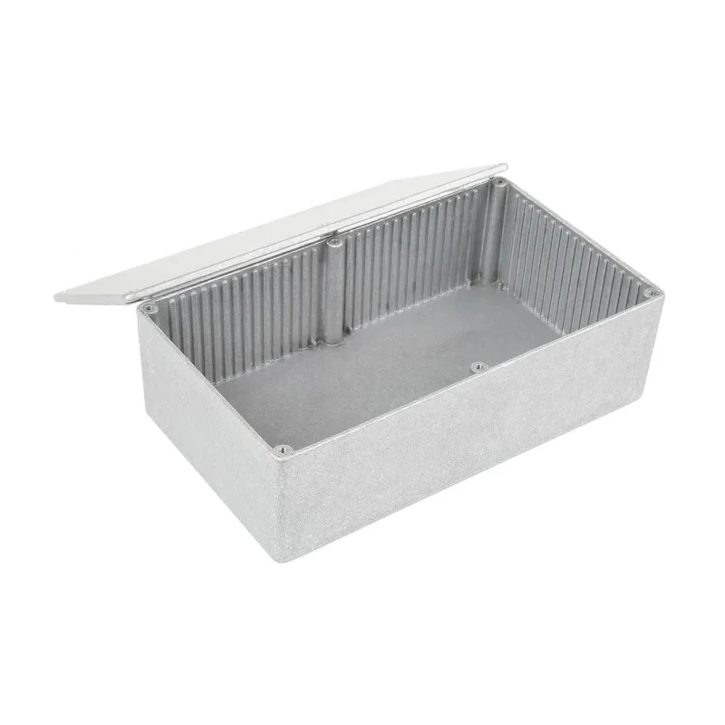 CAMDENBOSS 5000 Series Die Cast Aluminium Enclosure Grey Lid 61 mm x 192 mm x 112 mm IP54 