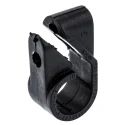 Prysmian Black Polyethylene Cable Clip, Max Bundle Diameter 14.5 mm, Nut Fixing, Length 32 mm, Width 12 mm, Depth U385RS01