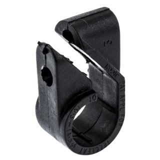 Prysmian Black Polyethylene Cable Clip, Max Bundle Diameter 14.5 mm, Nut Fixing, Length 32 mm, Width 12 mm, Depth U385RS01