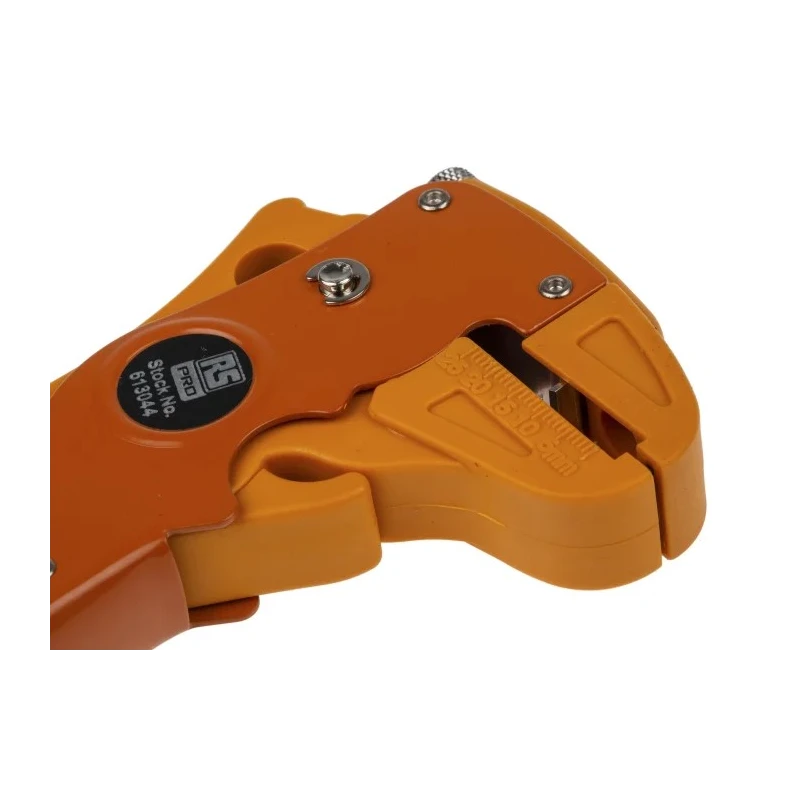 RS PRO Round Moulded Wire Stripper 0.4 to 0.6 mm Stripping Range, 170mm Overall Length 613-044