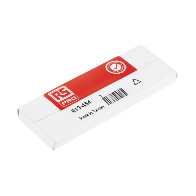 RS PRO Steel Curved Safety Knife Blade 44.7 mm Width, 33.2 mm Length, 0.6 mm Thickness, 5 Pieces 613-454