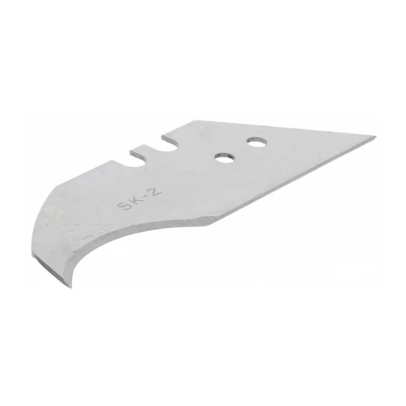 RS PRO Steel Curved Safety Knife Blade, 44.7 mm, Heavy Duty, 5 Pieces 613-460