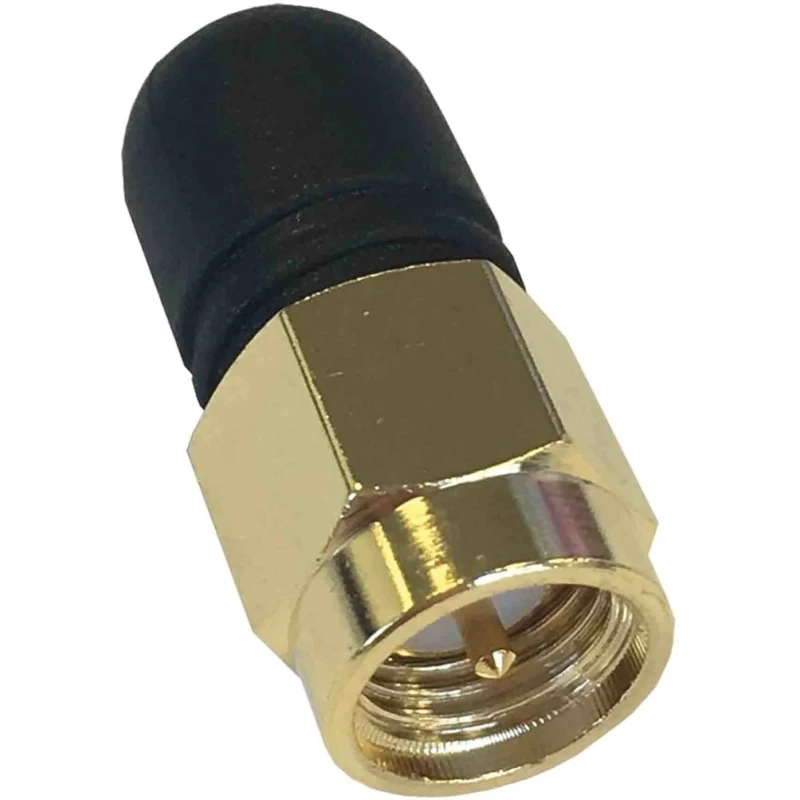 Siretta Stubby WiFi Antenna with SMA Connector, ZigBee, Bluetooth (BLE), WiFi, 2.4GHz Bandwidth DELTA19/X/SMAM/S/S/35