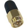 Siretta Stubby WiFi Antenna with SMA Connector, ZigBee, Bluetooth (BLE), WiFi, 2.4GHz Bandwidth DELTA19/X/SMAM/S/S/35
