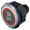 EAO Capacitive Switch Latching NO Illuminated Green IO-Link IP69K Stainless Steel 32V dc 200mA 84-ACKS-B12-04BB